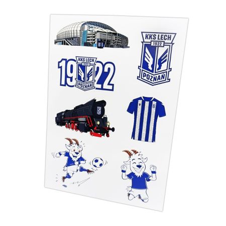 ZESTAW NAKLEJEK LECH POZNAŃ