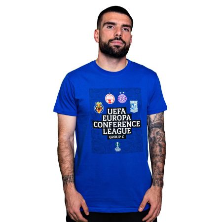 KOSZULKA UEFA LIGA KONFERENCJI NIEBIESKA