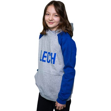 BLUZA DZIECIĘCA LECH SZARO-NIEBIESKA