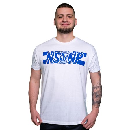 KOSZULKA NSNP OPASKA BIAŁA