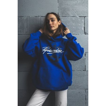 Bluza Damska Pyrlandia Oversize Niebieska