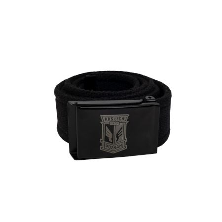 PASEK PARCIANY HERB CZARNY 