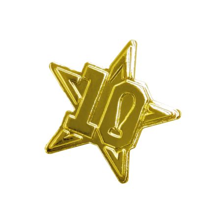 PIN METALOWY 10 MISTRZ POLSKI
