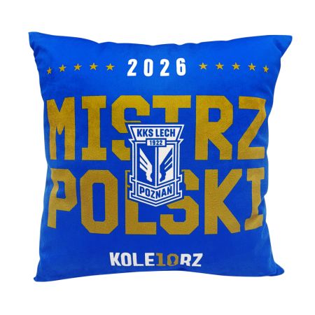 PODUSZKA MISTRZ POLSKI 2026 NIEBIESKA