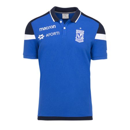 KOSZULKA POLO Macron Lech Niebieska