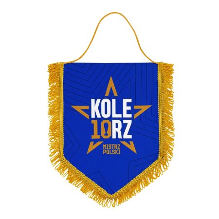 PROPORZEC MISTRZ POLSKI 2026 NIEBIESKI