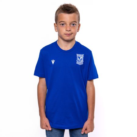 KOSZULKA DZIECIĘCA MACRON BAWEŁNIANA NIEBIESKA