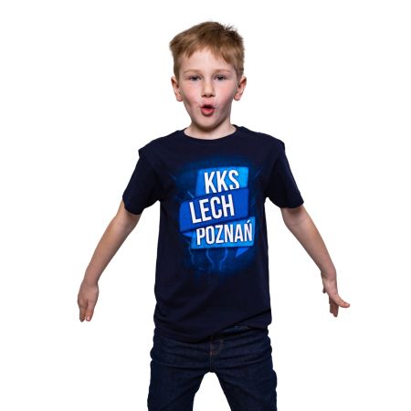 Koszulka Dziecięca KKS LP Skrzydełko Granatowa