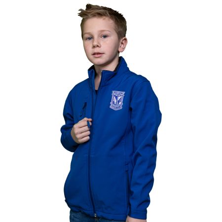 SOFTSHELL DZIECIĘCY HERB NIEBIESKI