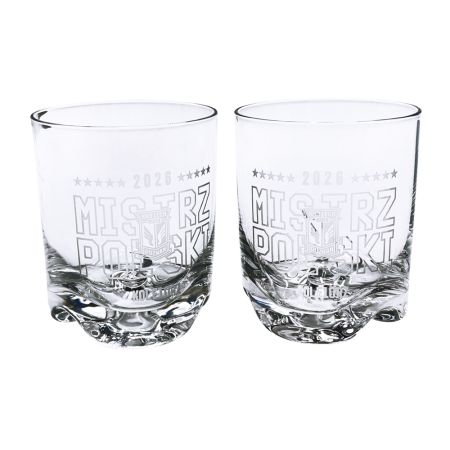 ZESTAW SZKLANEK DO WHISKY MISTRZ POLSKI 2026 2 SZT.