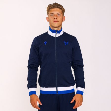 BLUZA MACRON ROZPINANA SKRZYDEŁKA GRANATOWA FAN LINE