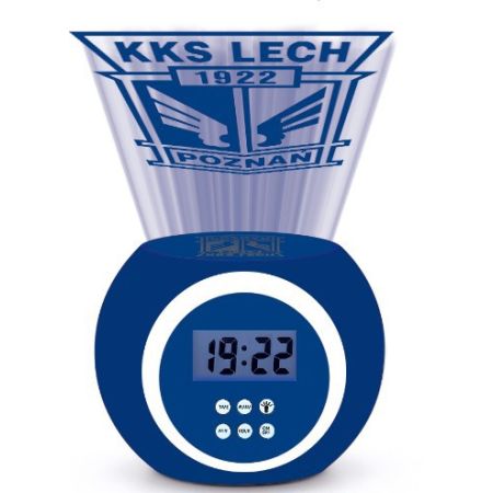 BUDZIK LP Z GRAJĄCYM HYMNEM I PROJEKCJĄ HERBU