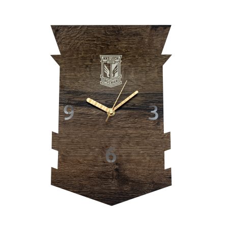 Zegar Drewniany Herb LP