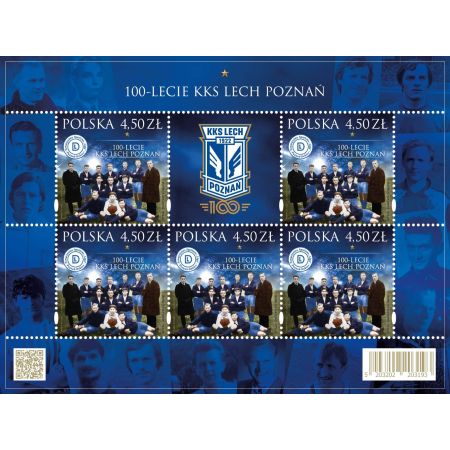 Znaczki pocztowe LP 100 lat 