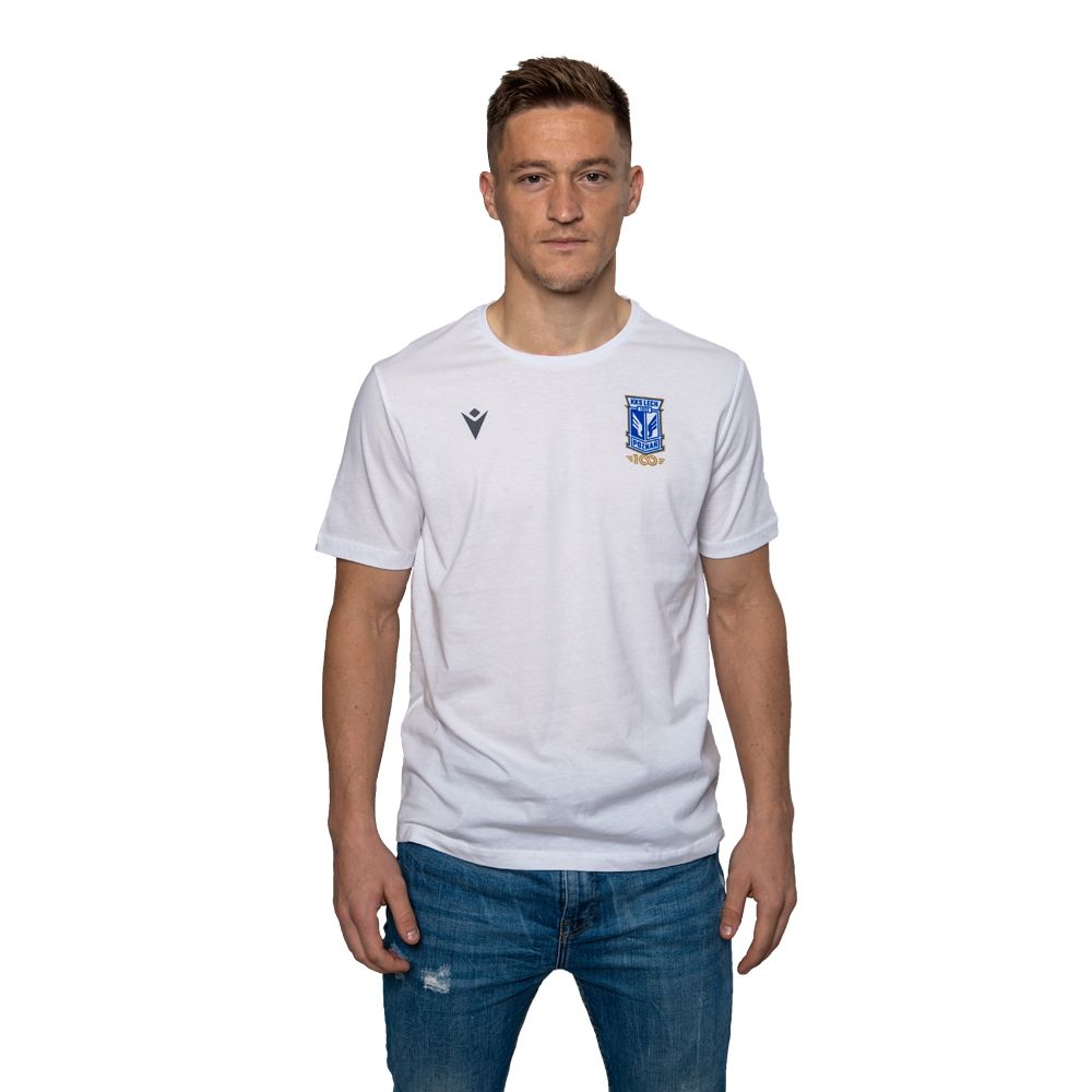 Koszulka Macron KOLE100RZ herb biała