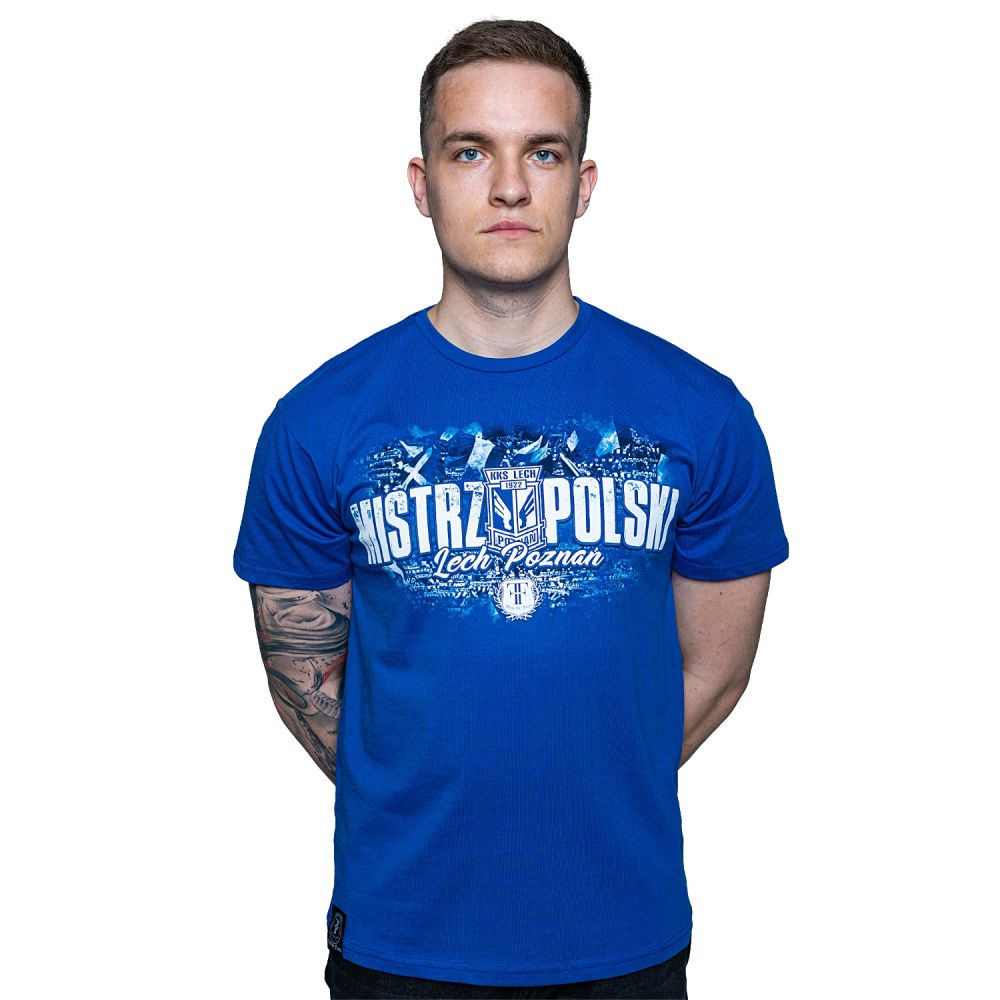 Koszulka Mistrz Polski 2022 FTF niebieska
