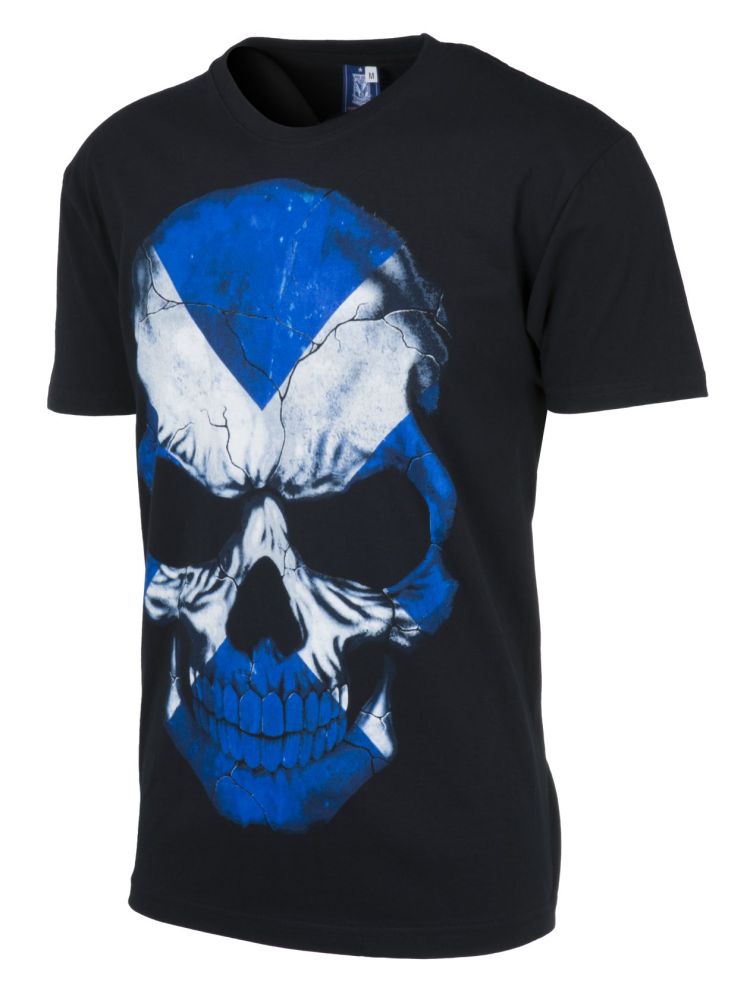 Koszulka Czaszka Czarna