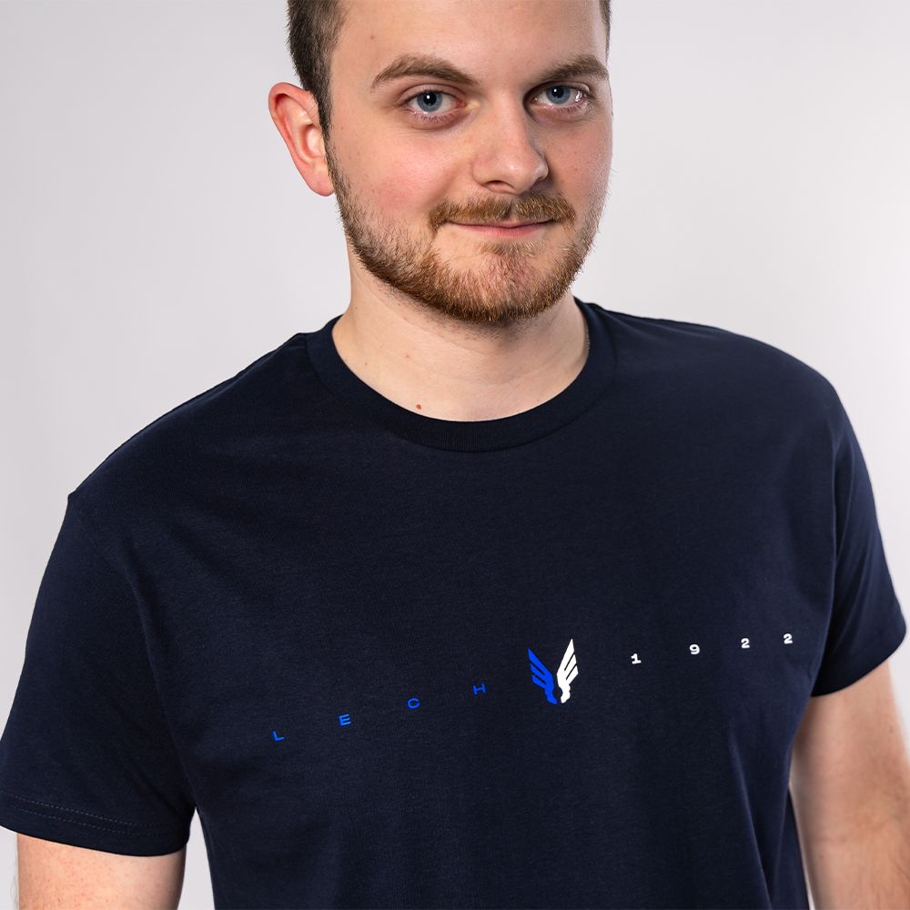 KOSZULKA SKRZYDEŁKA LECH GRANATOWA