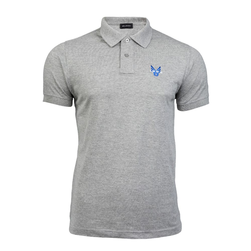 KOSZULKA POLO 1922 SKRZYDEŁKA SZARA