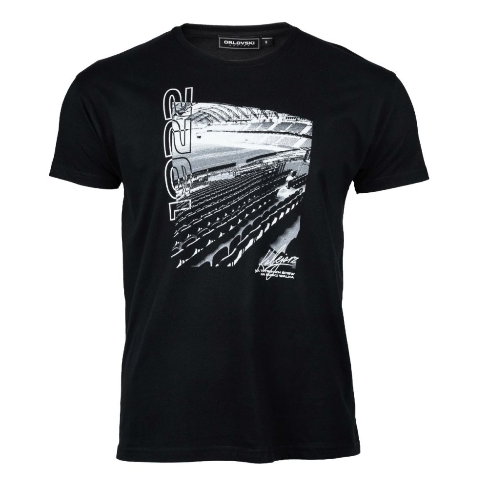 KOSZULKA 1922 TRYBUNY CZARNA 