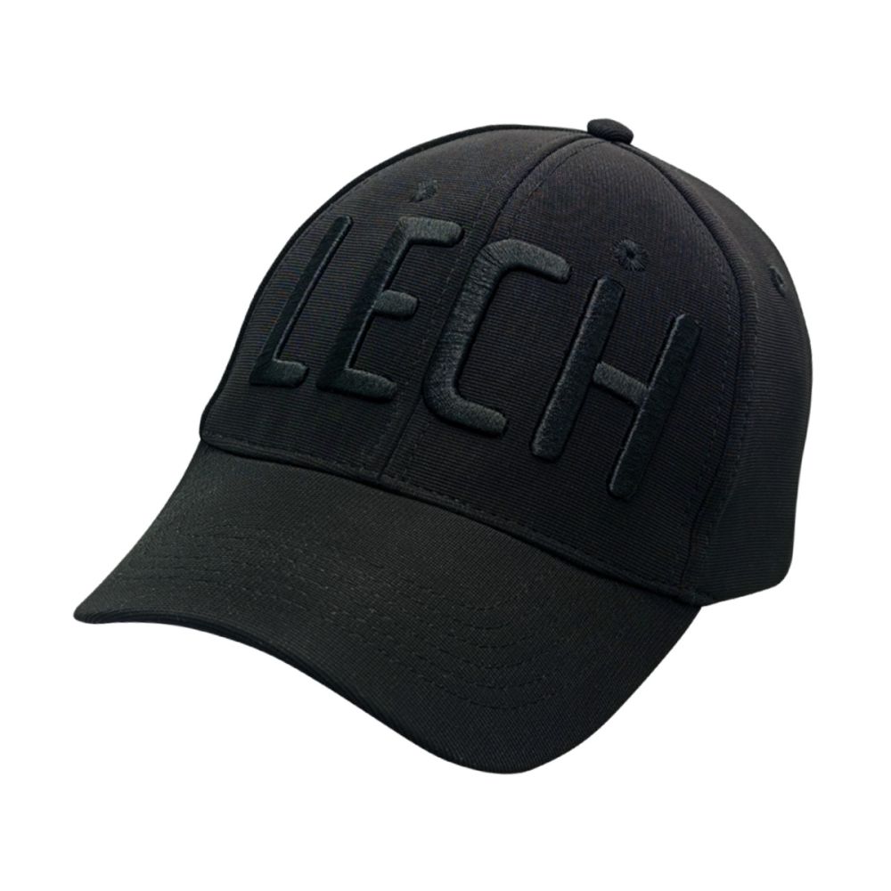 CZAPKA BASEBALLOWA LECH CZARNA