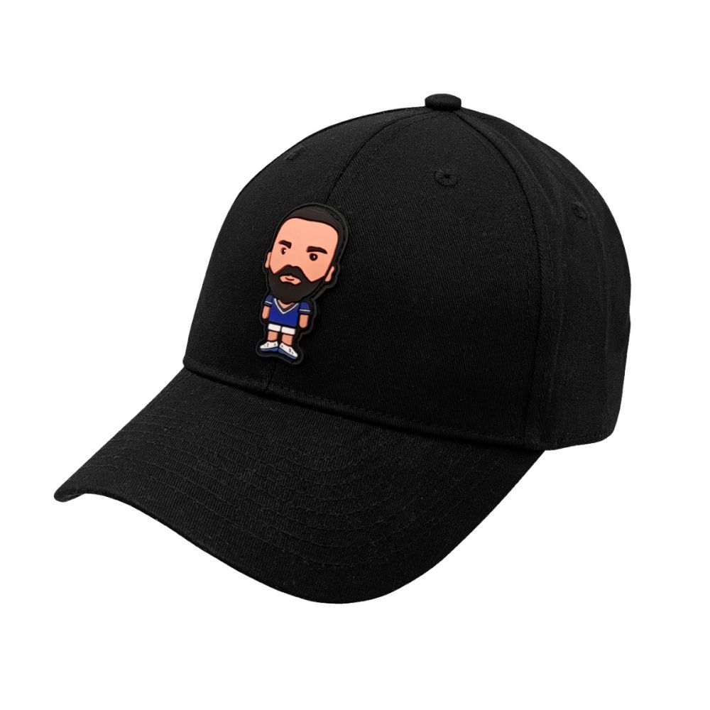 CZAPKA BASEBALLOWA DZIECIĘCA ISHAK NASZYWKA CZARNA