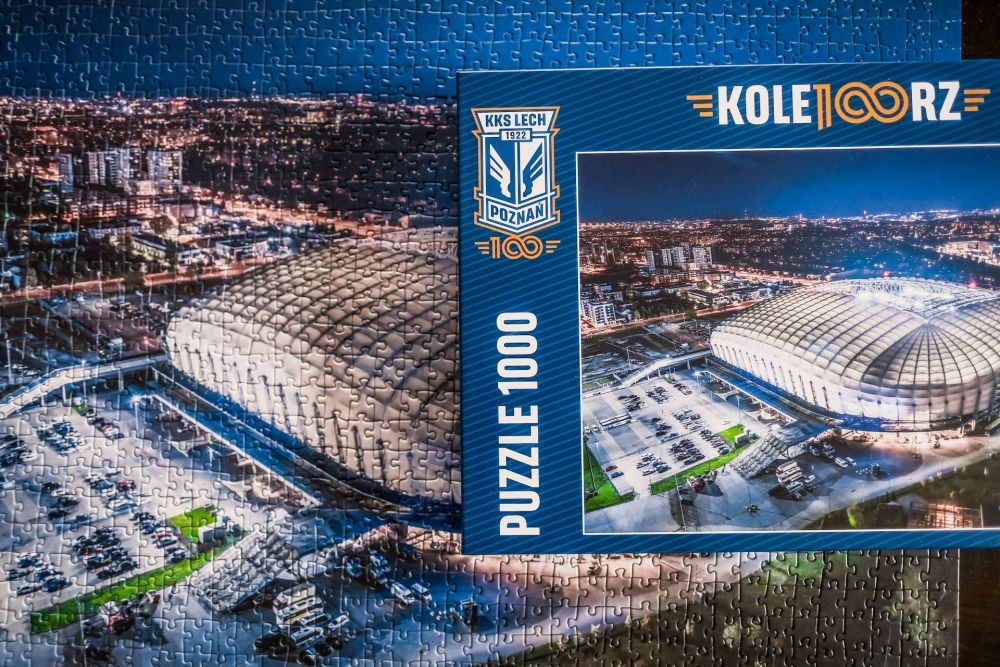 Puzzle Stadion Nocą