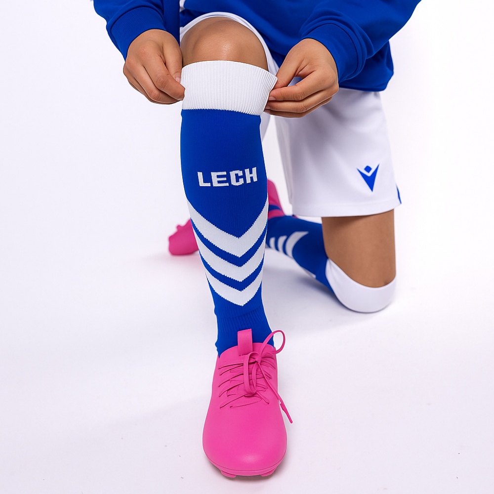 GETRY POLIAMIDOWE LECH NIEBIESKIE