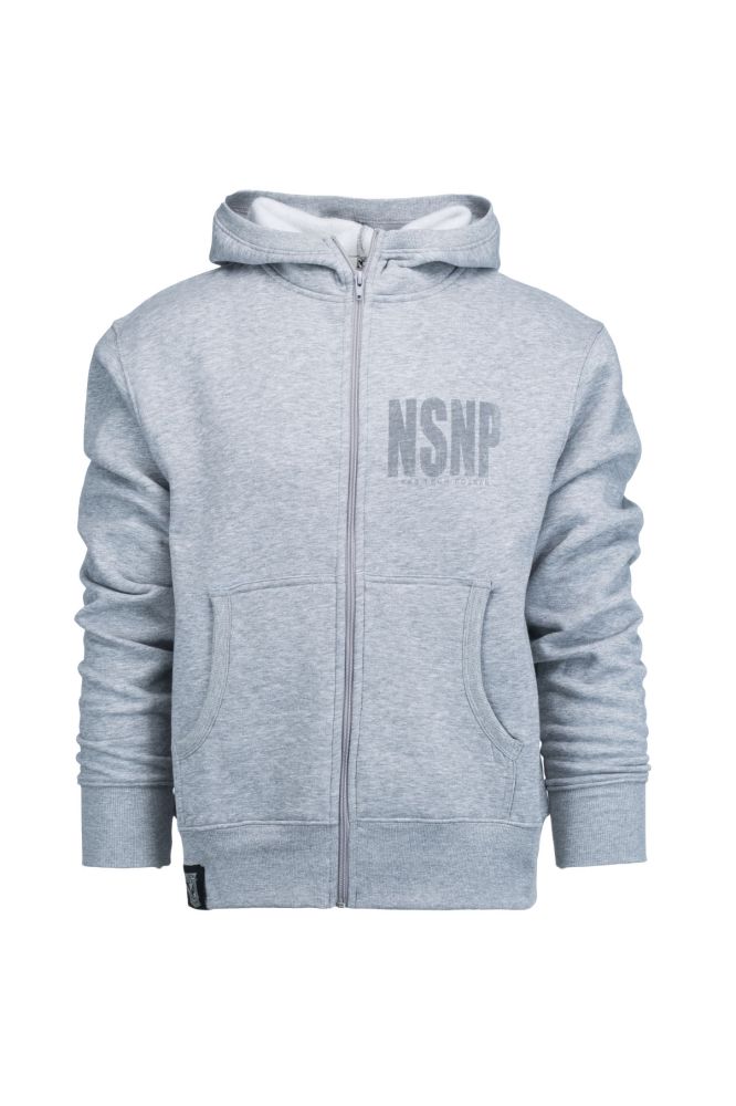 BLUZA ROZPINANA NSNP SZARA