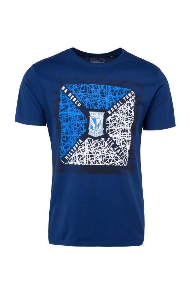 Koszulka Kwadrat Granatowa