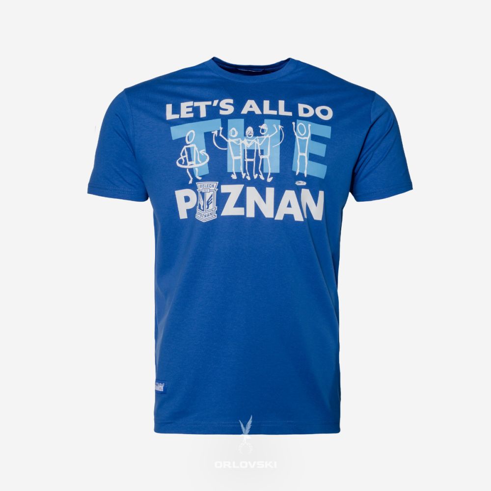 KOSZULKA HOW TO DO THE POZNAN NIEBIESKA