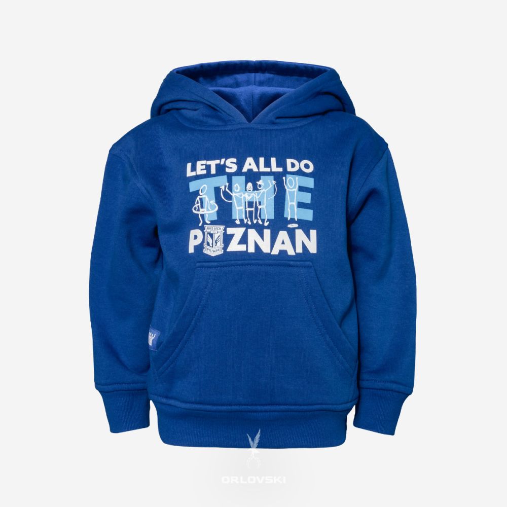 BLUZA DZIECIĘCA HOW TO DO THE POZNAN NIEBIESKA