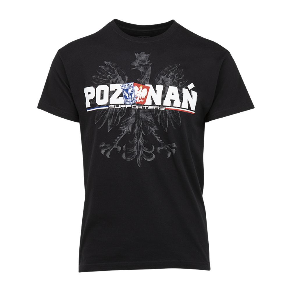 Koszulka Poznań Orzeł Czarna