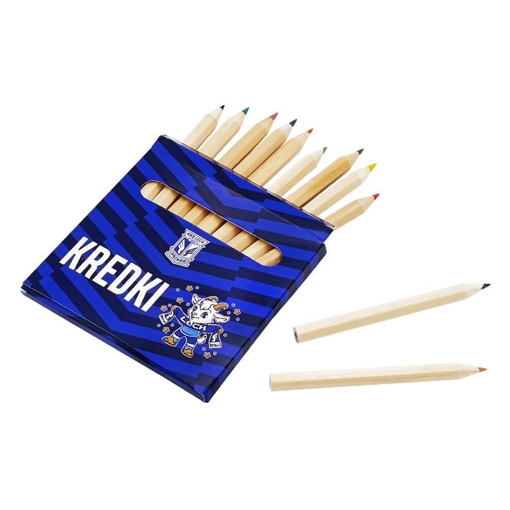 KREDKI DREWNIANE W KARTONIKU