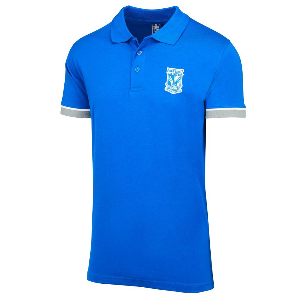 KOSZULKA POLO HERB 20/21 NIEBIESKA
