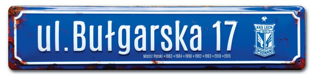 SZYLD BUŁGARSKA VINTAGE