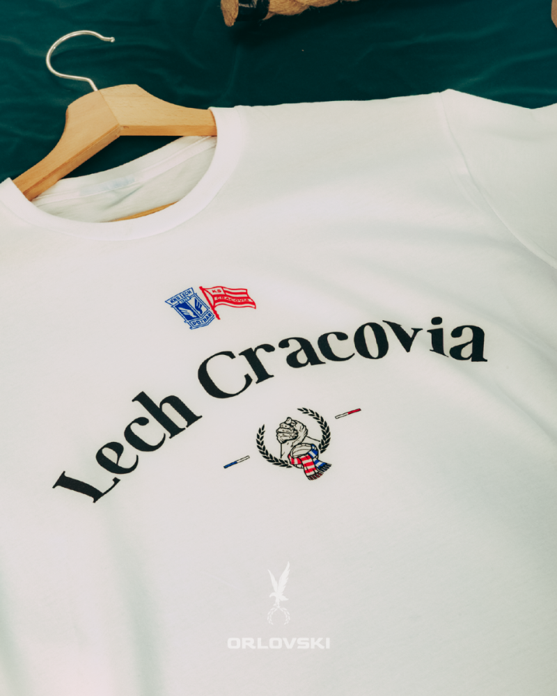KOSZULKA LECH-CRACOVIA BIAŁA