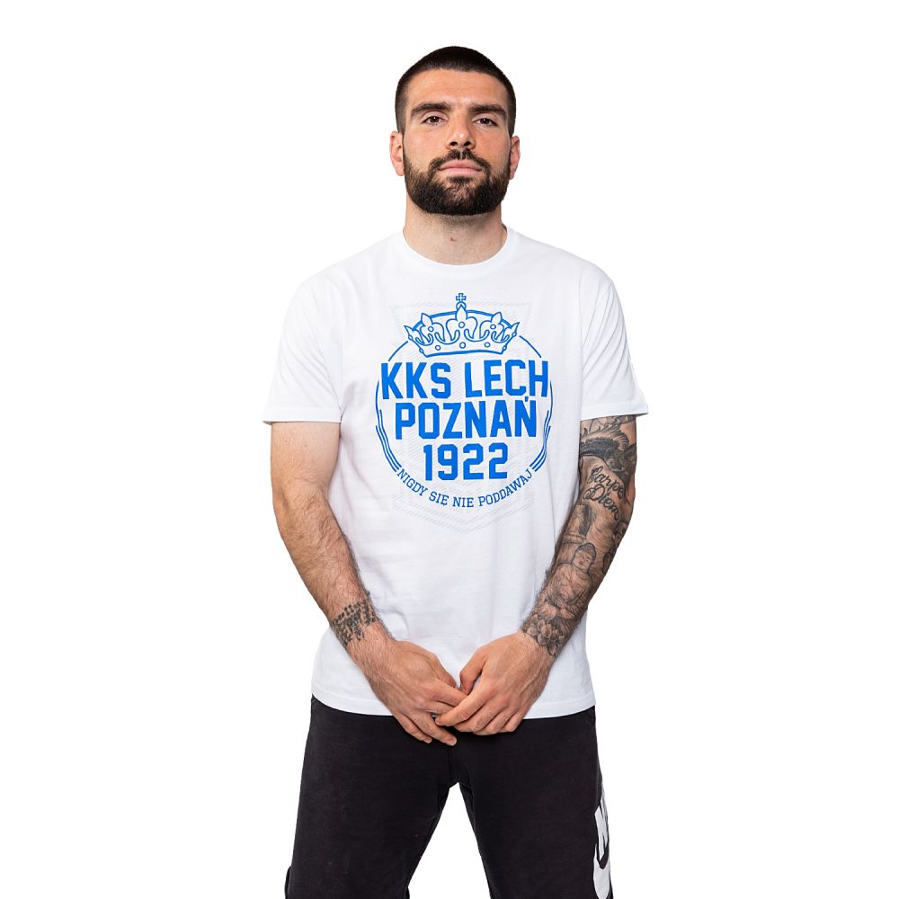 Koszulka Lech Krąg Biała