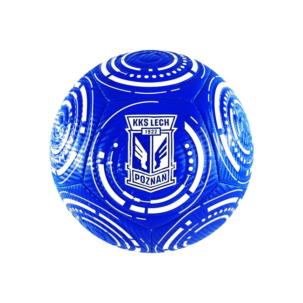 PIŁKA TŁOCZONA HERB NIEBIESKA