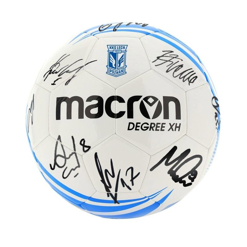 PIŁKA MACRON LP Z PODPISAMI