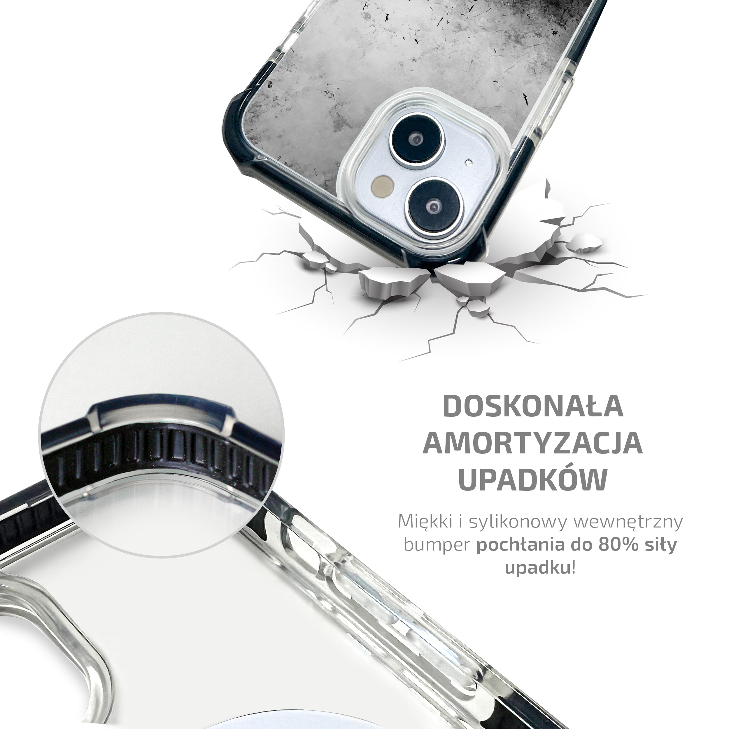 Etui Bumper z MagSafe - wzór D06LP