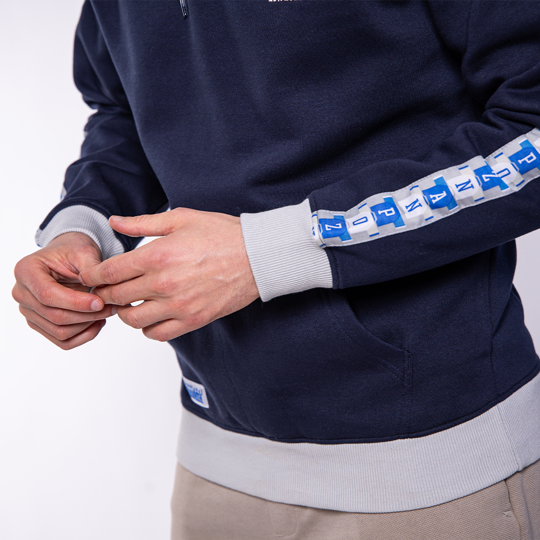 BLUZA THE POZNAN EST. 2010 Z TAŚMĄ GRANATOWA