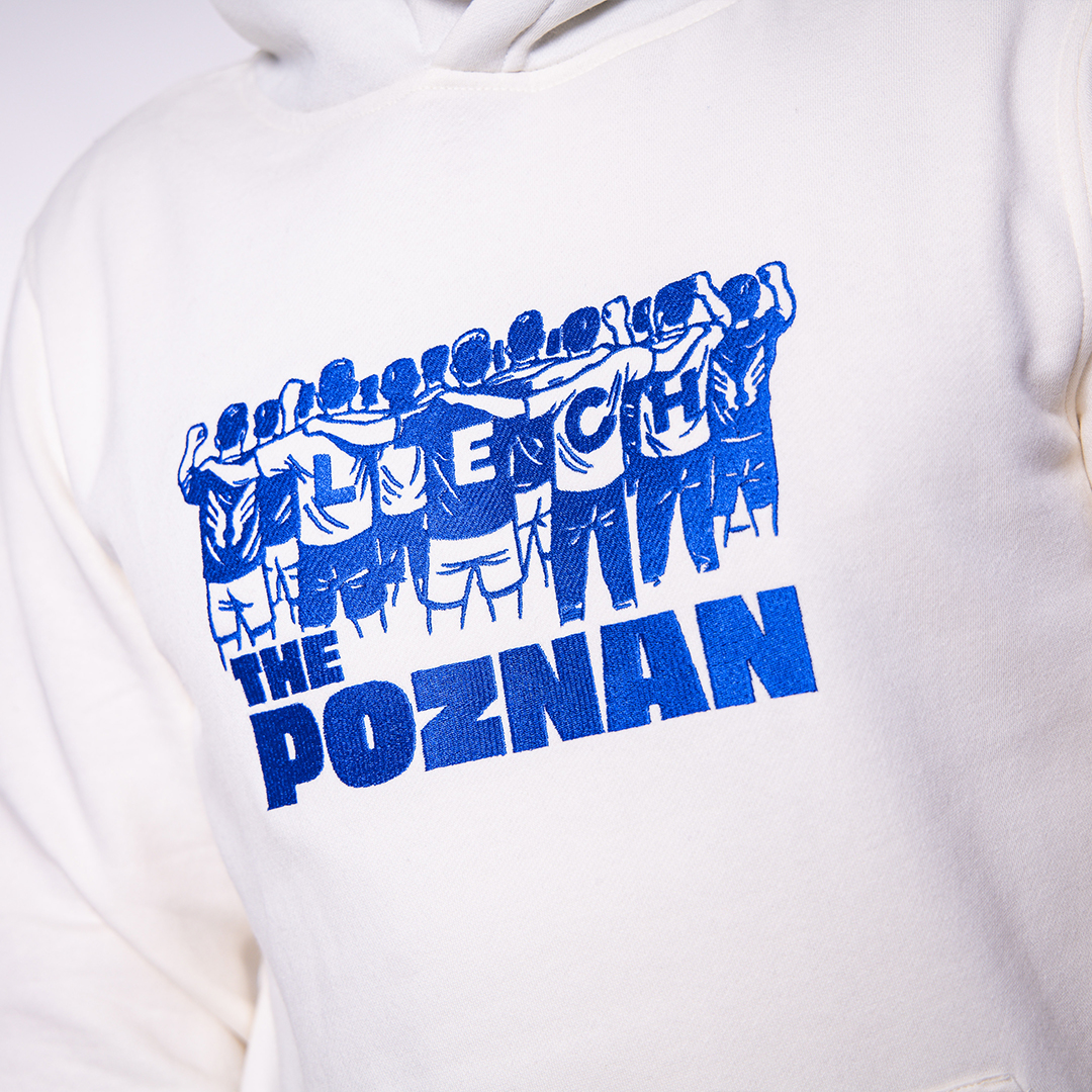 BLUZA THE POZNAN LECH CIEMNO-BIAŁA