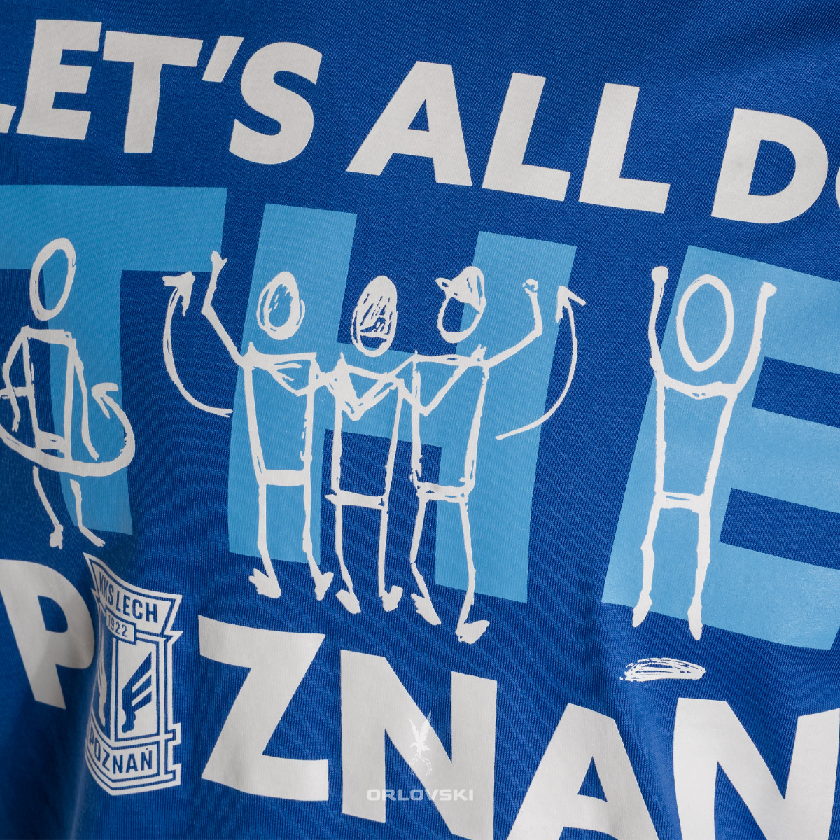 KOSZULKA HOW TO DO THE POZNAN NIEBIESKA