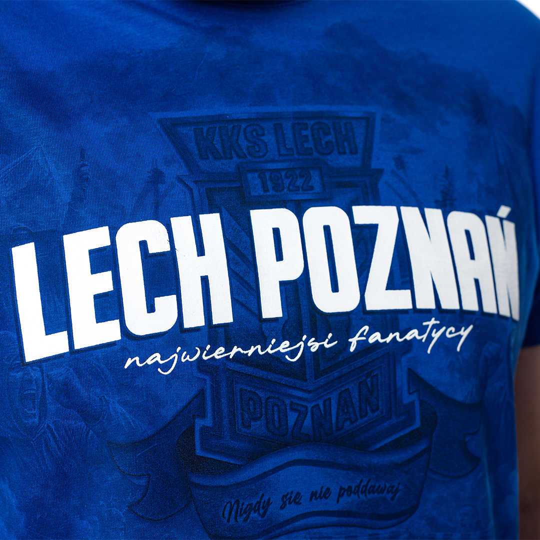 KOSZULKA NAJWIERNIEJSI FANATYCY NIEBIESKA