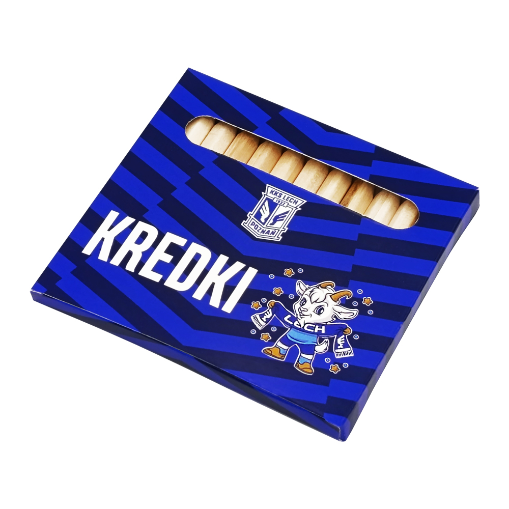 KREDKI DREWNIANE W KARTONIKU