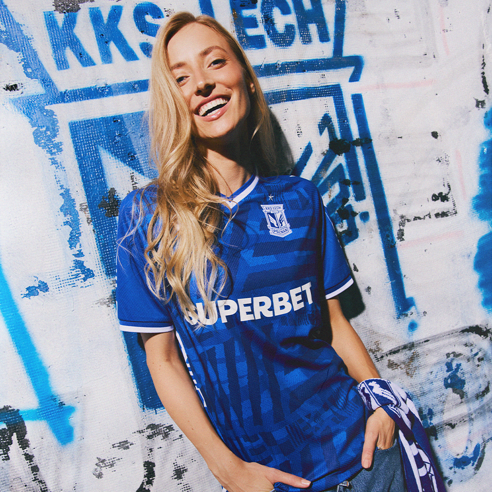 KOSZULKA MECZOWA 2025-2026 NIEBIESKA