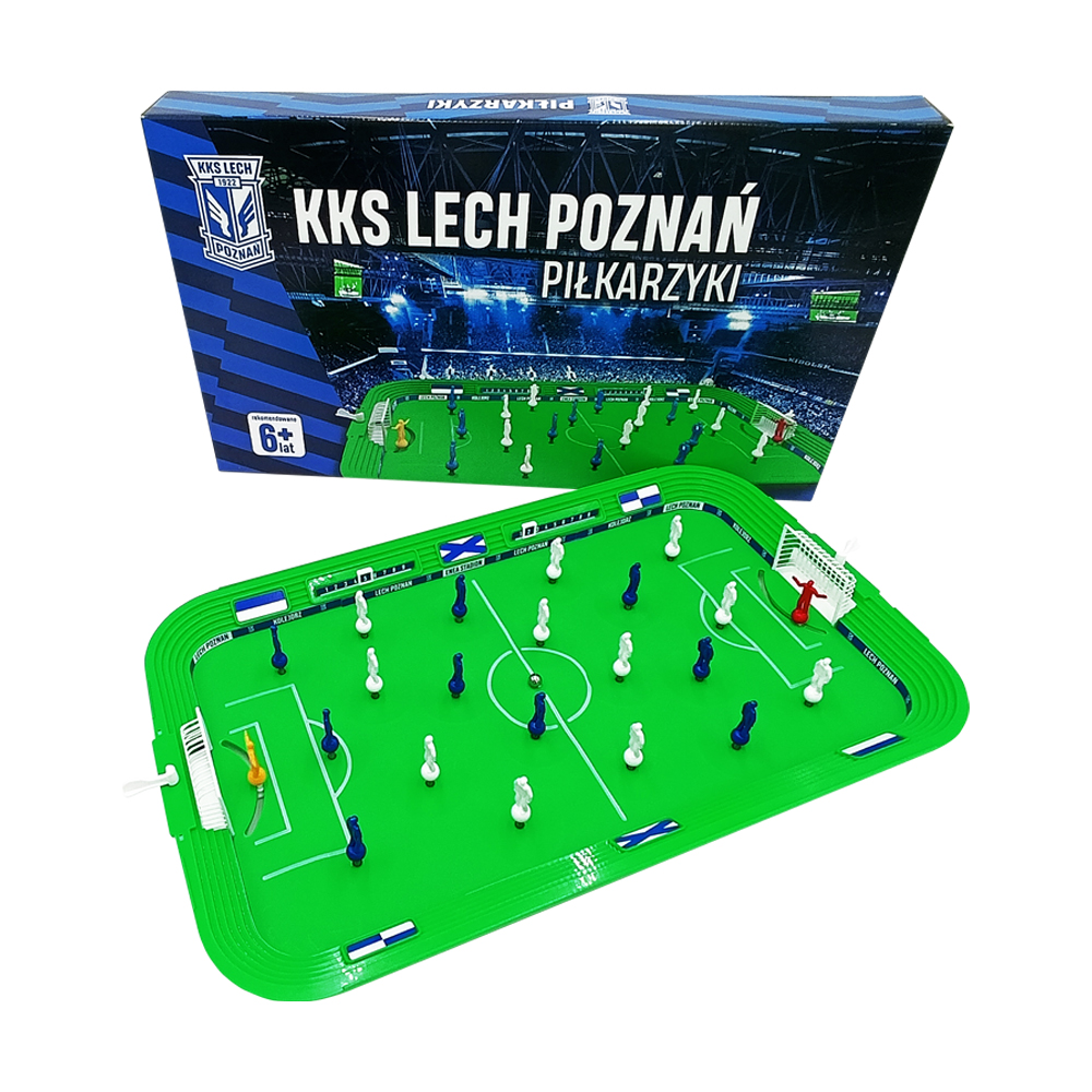 GRA PIŁKARZYKI NA SPRĘŻYNACH LECH POZNAŃ