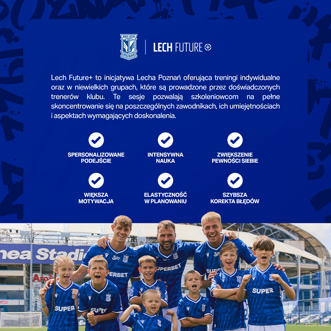 ZAPROSZENIE NA TRENING LECH FUTURE: 400ZŁ