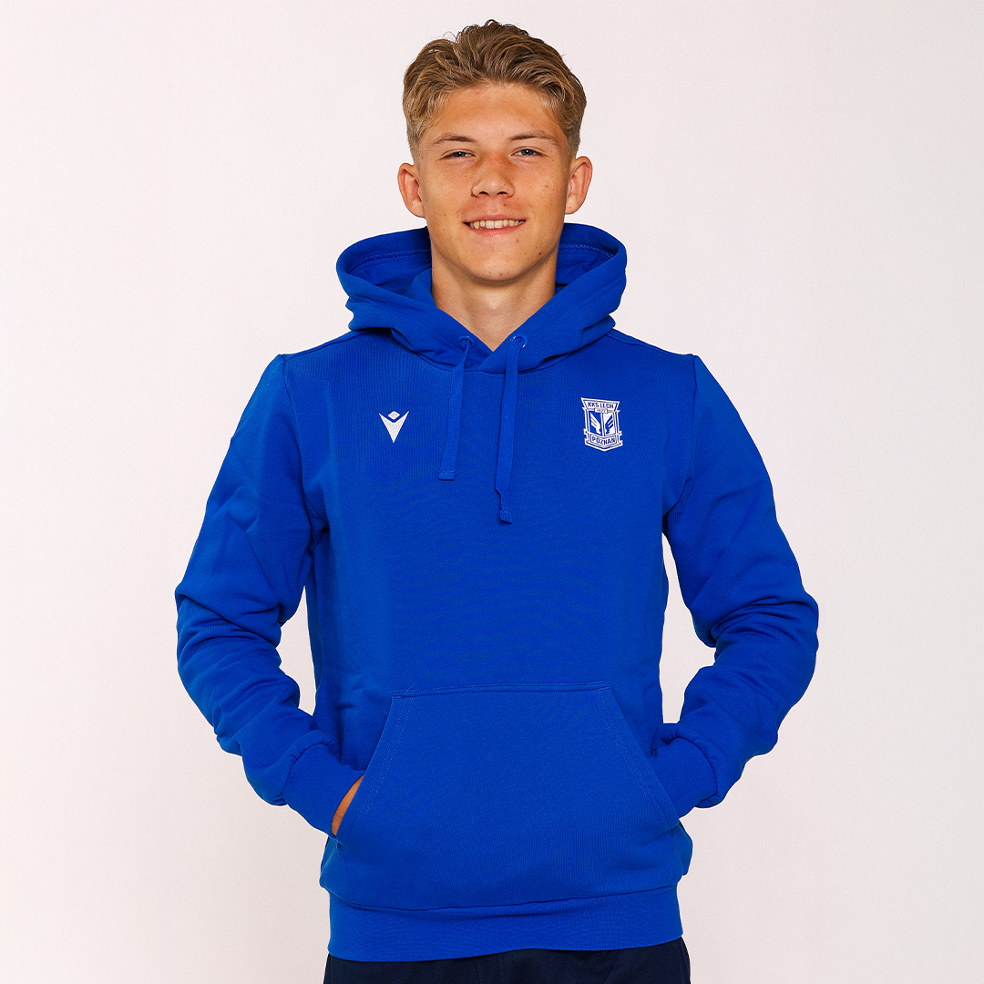 BLUZA MACRON LECH POZNAŃ NIEBIESKA FAN LINE
